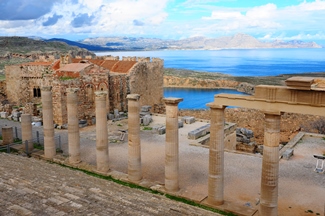 Ancient temple, Rhodes
